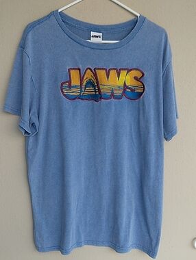 Blue "Jaws" XL Universal Studios Tee Shirt